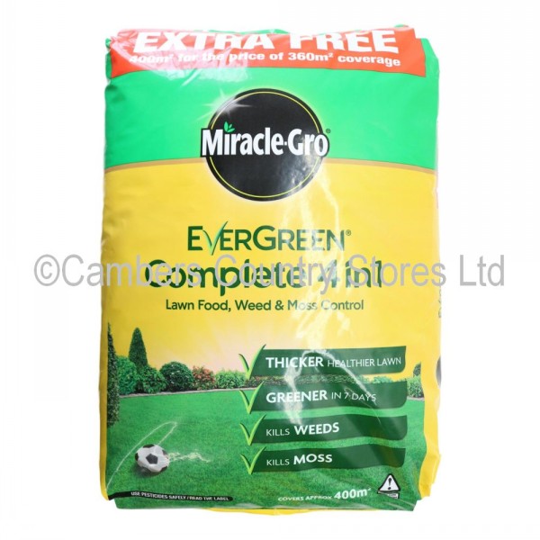 Miracle Gro Evergreen Complete 4 In 1 400m2 | Cambers Country Store